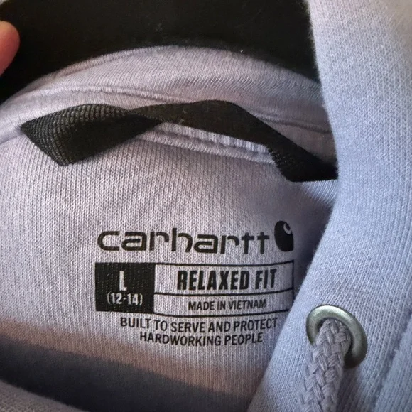 Carhartt women's Lavender Sweatshirt - Picture 4 of 9